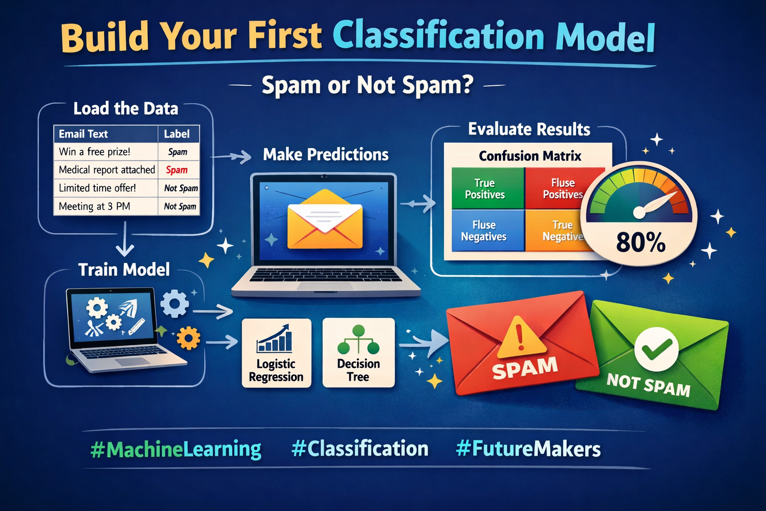 Machine Learning for Classification: From Data to Intelligent Decisions